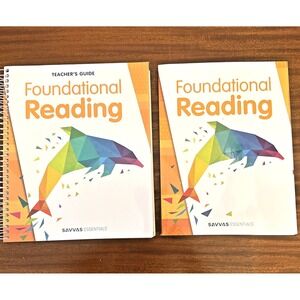 Savvas Essentials Foundational Reading Grade‎ 1 Teacher Guide + Student Worktext